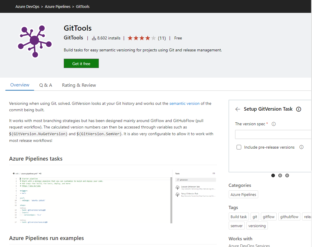 GitTools Extension