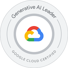 GCP Generative AI Leader badge