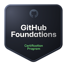 GitHub Foundations badge