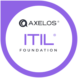 ITIL 4 Foundation badge