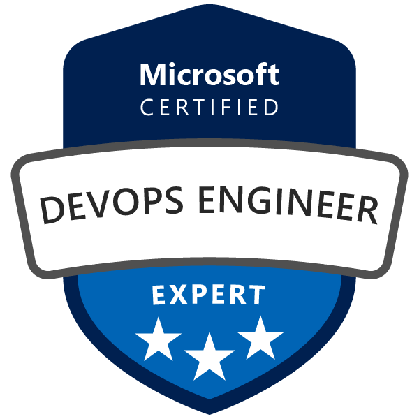 Microsoft Certified: DevOps Engineer Expert badge